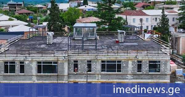 ქუთაისში №14 საბავშვო ბაღის რეაბილიტაცია მიმდინარეობს