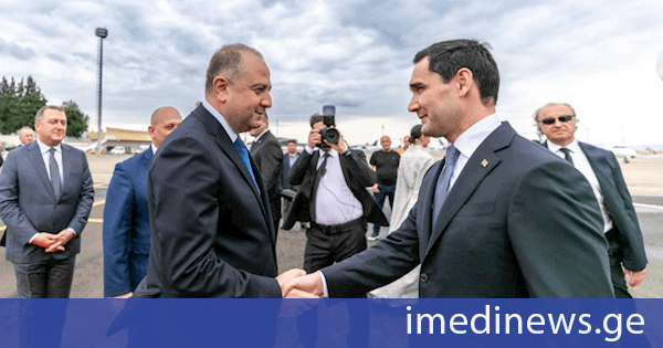 საქართველოს ოფიციალური ვიზიტით თურქმენეთის პრეზიდენტი სერდარ ბერდიმუჰამედოვი ეწვია