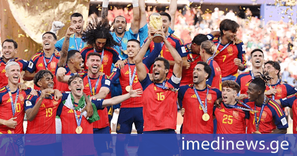 ფეხბურთში 2026 წლის მსოფლიო ჩემპიონი ესპანეთი გახდა⚽🏆