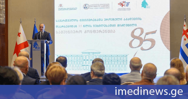 ბათუმში მეცნიერებათა ეროვნული აკადემიის იუბილესთან დაკავშირებით გამართულ კონფერენციაზე მკვლევართა დაჯილდოება გაიმართა