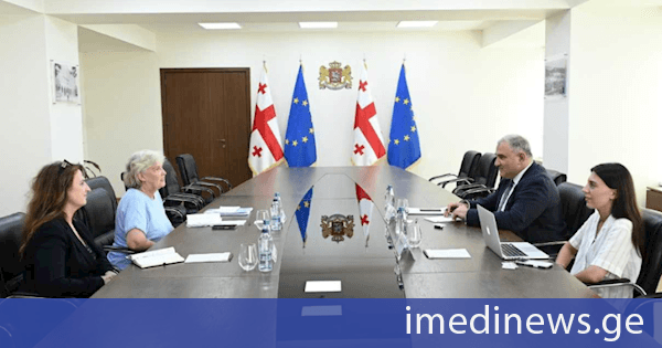 მიხეილ სარჯველაძე საქართველოში ავსტრალიის საელჩოს პირველ მდივანსა და კონსულს ჯენიფერ კინგსმანს შეხვდა