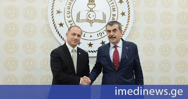 გივი მიქანაძემ თურქ კოლეგასთან განათლების სფეროში თანამშრომლობის გაძლიერების საკითხები განიხილა