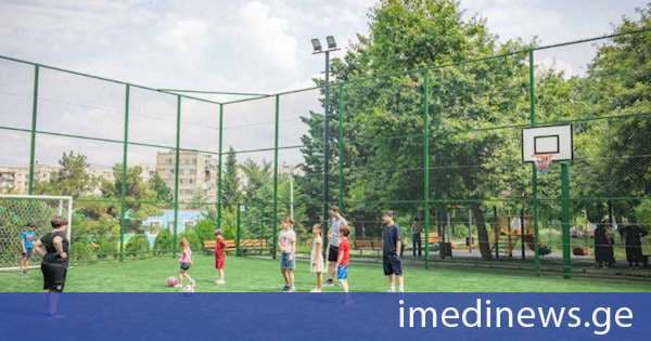 გლდანის რაიონში სპორტული მოედნების რეაბილიტაცია აქტიურად ხორციელდება