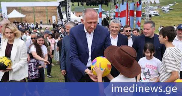 ზურაბ პატარაძე ჩირუხის მთაზე ტრადიციულ სახალხო დღესასწაულს „შუამთობას“ დაესწრო