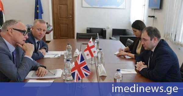 ნიკოლოზ სამხარაძე გაერთიანებული სამეფოს საგარეო, თანამეგობრობისა და განვითარების სამინისტროს წარმომადგენელს შეხვდა