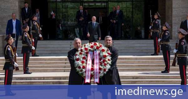 სულხან თამაზაშვილმა საქართველოს ერთიანობისთვის დაღუპული პოლიციელების ხსოვნას პატივი მიაგო