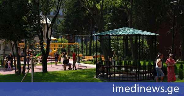 ზაჰესში, თავისუფლების N12 კორპუსთან სკვერი მოეწყო