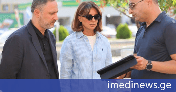 რუსთავში ჟიული შარტავას სახელობის გამზირს რეაბილიტაცია უტარდება