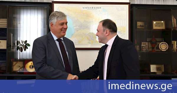 ნიკოლოზ სამხარაძე ავსტრიის ელჩს შეხვდა