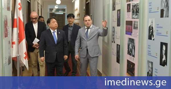 გიორგი გაბუნია კორეის რესპუბლიკის საგანგებო და სრულუფლებიან ელჩს შეხვდა