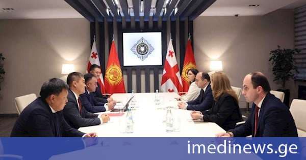 სახელმწიფო უსაფრთხოების სამსახურის უფროსი გეკა გელაძე ყირგიზეთის რესპუბლიკის შინაგან საქმეთა მინისტრ ულან ნიაზბეკოვს შეხვდა
