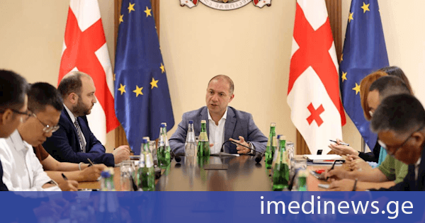 გივი მიქანაძე ლანჯოუს უნივერსიტეტისა და კონფუცის ინსტიტუტის დელეგაციას შეხვდა
