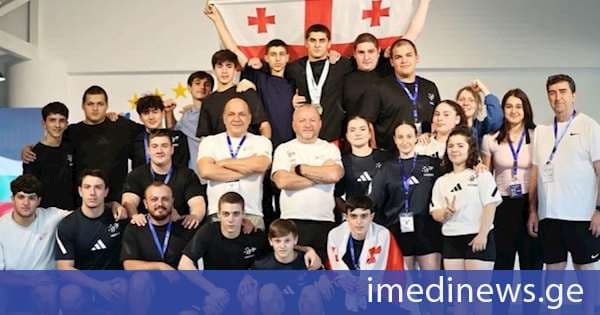 საქართველოს ჭაბუკ ძალოსანთა ნაკრებმა ევროპის ჩემპიონატზე 35 მედალი - 14 ოქრო, 14 ვერცხლი და 7 ბრინჯაო მოიპოვა