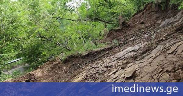 სოფელ თვალივთან ავტოტრანსპორტის მოძრაობა დროებით აკრძალულია