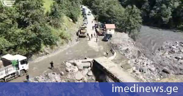 სოფელ საყდართან დროებით სარმის ხიდზე გადაადგილება ყველა ავტომობილისთვისაა შესაძლებელი