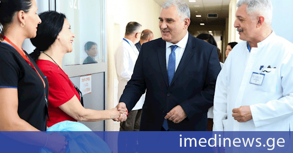 მიხეილ სარჯველაძე ხეჩინაშვილის სახელობის საუნივერსიტეტო კლინიკის დამწვრობის ცენტრში იმყოფებოდა