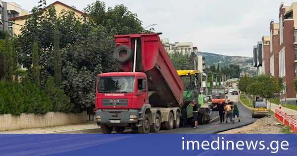 ავთო ვარაზისა და აგარაკის ქუჩების კვეთაზე სატრანსპორტო კვანძი ეწყობა