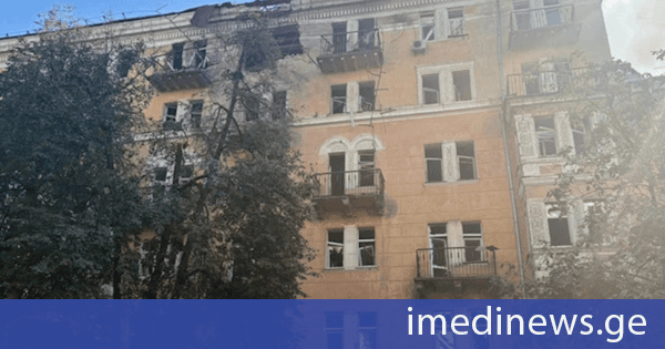 რუსული იერიშის შედეგად კიევში უნივერსიტეტის შენობა დაზიანდა