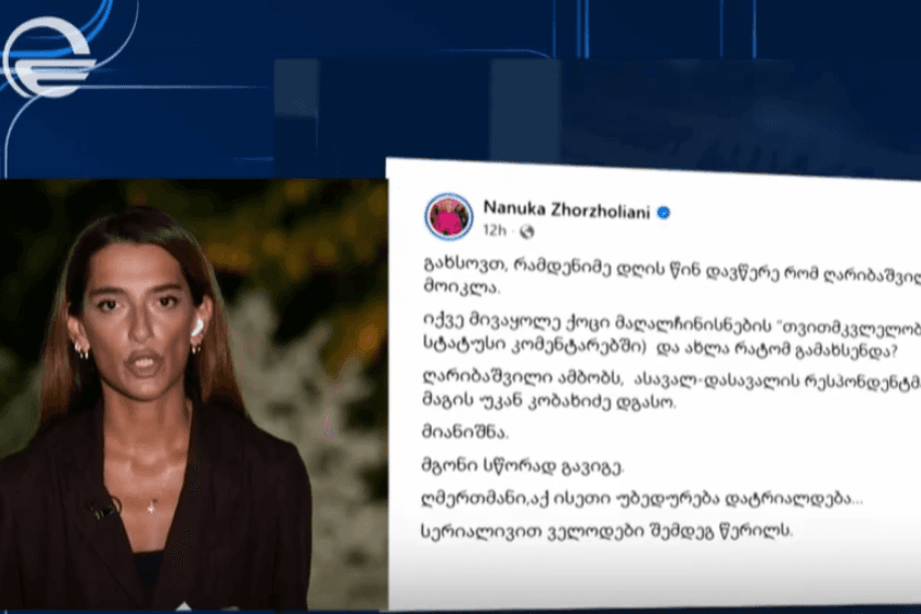პოლიტიკური სპეკულაცია თვითმკვლელობაზე. „ქრონიკის“ სიუჟეტი