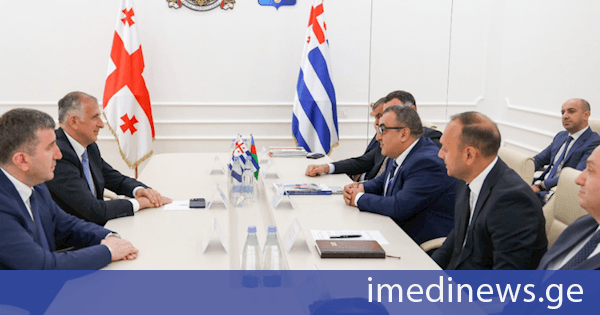 აჭარის მთავრობის თავმჯდომარე ზურაბ პატარაძე „კასპიის ენერგეტიკული კლუბის“ თავმჯდომარეს, ტელმან ალიევს შეხვდა