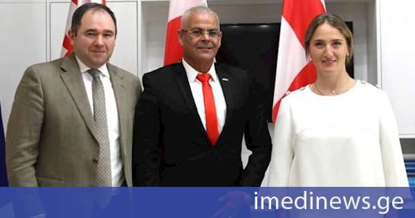 ნიკოლოზ სამხარაძე და მარიამ ლაშხი ისრაელის საგარეო საქმეთა მინისტრის მოადგილეს შეხვდნენ