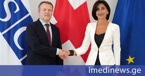 მაკა ბოჭორიშვილი ეროვნულ უმცირესობათა საკითხებში ეუთო-ს უმაღლეს კომისარს, კრისტოფ კამპს შეხვდა