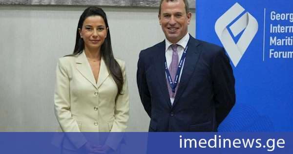 მარიამ ქვრივიშვილი Maritime Passport-ის დამფუძნებლებსა და დირექტორებს, პიტერ ფილიპსსა და მარტინ უაითს შეხვდა