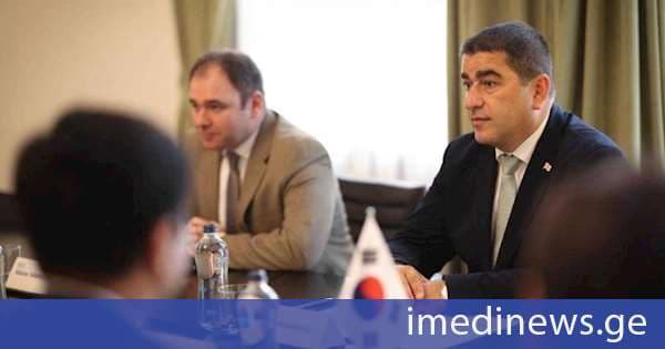 შალვა პაპუაშვილი და ნიკოლოზ სამხარაძე კორეის რესპუბლიკის ეროვნული ასამბლეის საგარეო ურთიერთობათა კომიტეტის თავმჯდომარეს შეხვდნენ