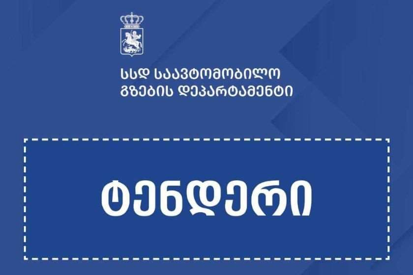 სანაპირო ზონებში წარმოქმნილი ავარიული ვითარების აღმოსაფხვრელად ნაპირსამაგრი სამუშაოების შესყიდვისთვის ელექტრონული ტენდერი გამოცხადდა