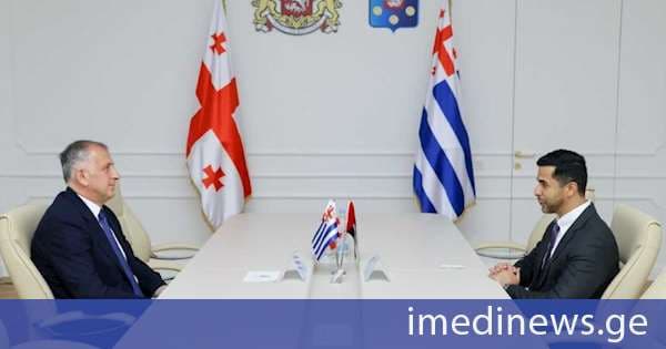 აჭარის მთავრობის თავმჯდომარე საქართველოში არაბთა გაერთიანებული საამიროების საგანგებო და სრულუფლებიან ელჩს შეხვდა