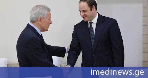 საქართველოს მთავრობის ადმინისტრაციის უფროსი ლევან ჟორჟოლიანი დელფოსის ეკონომიკური ფორუმის დამფუძნებელს და პრეზიდენტს სიმეონ ცომოკოსს შეხვდა
