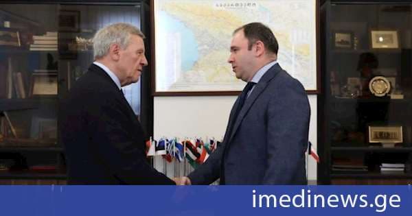 ნიკოლოზ სამხარაძე დელფოსის ეკონომიკური ფორუმის პრეზიდენტს შეხვდა