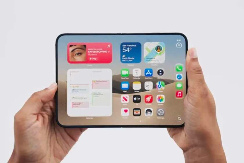 Apple-მა თავისი პირველი კეცვადი სმარტფონი წარადგინა - ახალ მოწყობილობას iPhone Duo ეწოდება