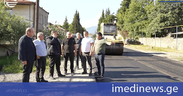 კახეთის მხარეში სახელმწიფო რწმუნებული პლატონ კალმახელიძე ყვარლის მუნიციპალიტეტის სოფლებში მიმდინარე ინფრასტრუქტურულ სამუშაოებს გაეცნო