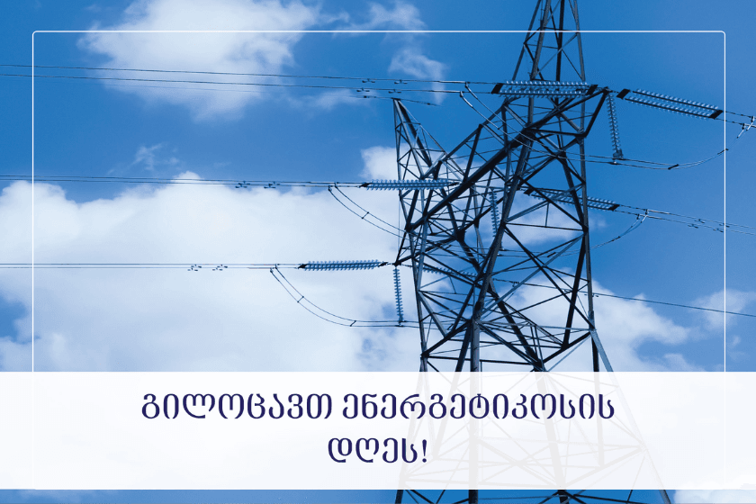 დავით ნარმანია ენერგეტიკოსებს პროფესიულ დღეს ულოცავს