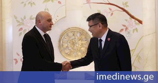 საქართველოს შინაგან საქმეთა მინისტრის მოადგილე ჩინელ კოლეგას შეხვდა