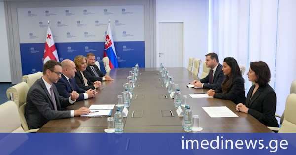 საქართველოს ეკონომიკისა და მდგრადი განვითარების მინისტრი მარიამ ქვრივიშვილი სლოვაკეთის რესპუბლიკის ტურიზმისა და სპორტის მინისტრს, რუდოლფ ჰულიაკს შეხვდა