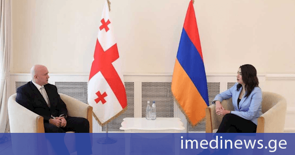 სომხეთის რესპუბლიკის შინაგან საქმეთა მინისტრი საქართველოში ოფიციალური ვიზიტით იმყოფება