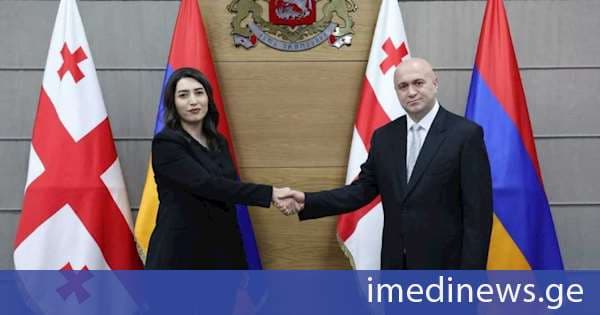 სულხან თამაზაშვილმა სომხეთის რესპუბლიკის შინაგან საქმეთა მინისტრთან შეხვედრა გამართა