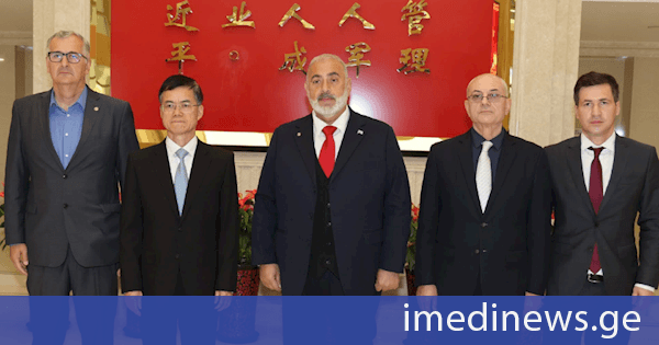 ჩინეთში ოფიციალური ვიზიტის ფარგლებში კობა კობალაძეს ჩინეთის ვეტერანთა საქმეების მინისტრმა უმასპინძლა