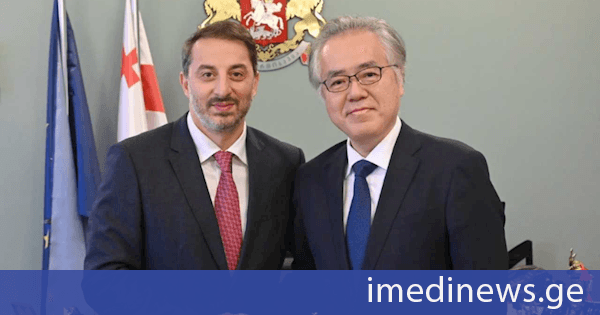 ირაკლი მეზურნიშვილი იაპონიის ელჩს შეხვდა