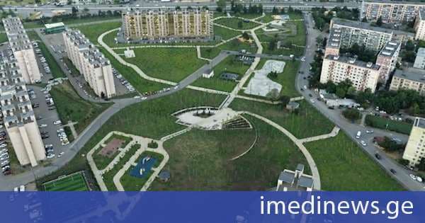 სამგორის რაიონში, ე.წ. სამხედრო დასახლებაში პარკი მოეწყო