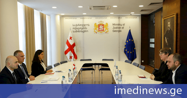 იუსტიციის მინისტრი პაატა სალია საქართველოში ICRC-ის დელეგაციის ახალ ხელმძღვანელ ჯოანა ბარტონს შეხვდა