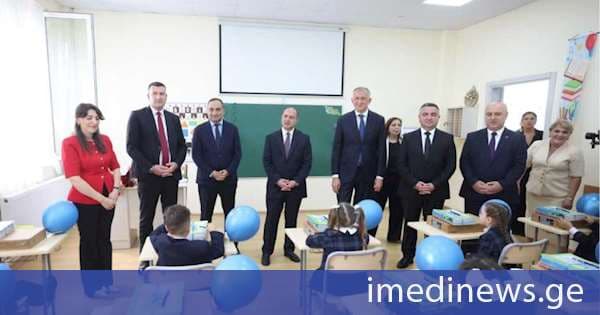 დაბა მახინჯაურის საჯარო სკოლის ახალი კორპუსი გაიხსნა