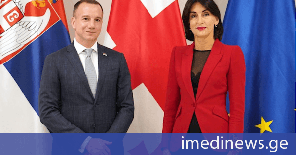 მაკა ბოჭორიშვილი სერბეთის რესპუბლიკის საგარეო საქმეთა სამინისტროს სახელმწიფო მდივანს დამიან იოვიჩს შეხვდა