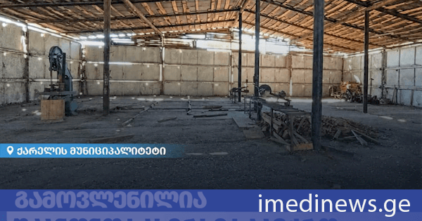 გარემოსდაცვითი ზედამხედველობის დეპარტამენტმა შიდა ქართლში უკანონო სახერხი საამქრო გამოავლინა