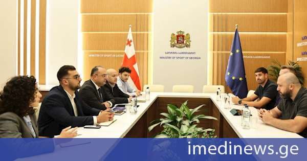 სპორტის მინისტრის მოადგილე ჰოკეის განვითარების ევროპის კომიტეტის გენერალურ დირექტორს შეხვდა