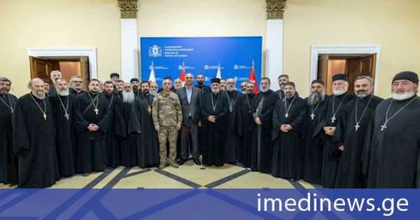 თავდაცვის სამინისტროში სამხედრო მოძღვრის დღე აღნიშნეს