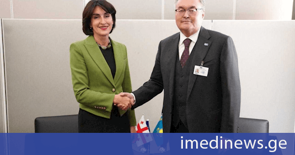 მაკა ბოჭორიშვილი ყაზახეთის რესპუბლიკის საგარეო საქმეთა მინისტრს შეხვდა