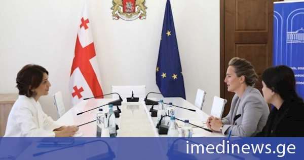 მარიამ ლაშხი საქართველოში გაეროს ბავშვთა ფონდის წარმომადგენელს შეხვდა